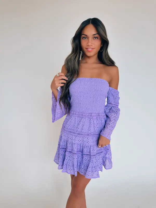Kaity Tiered Mini Dress