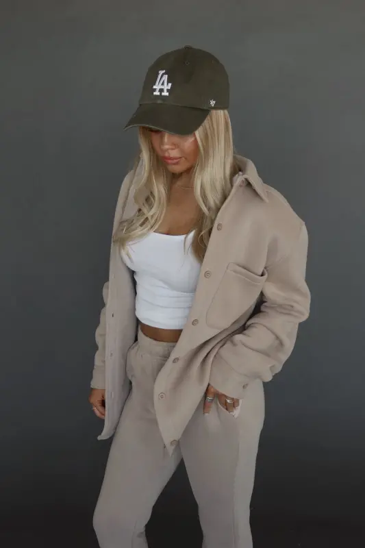 RESTOCKED: Tayler Fleece Oversized Shacket-93590