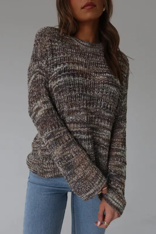Remi Crochet Long Sleeve Top