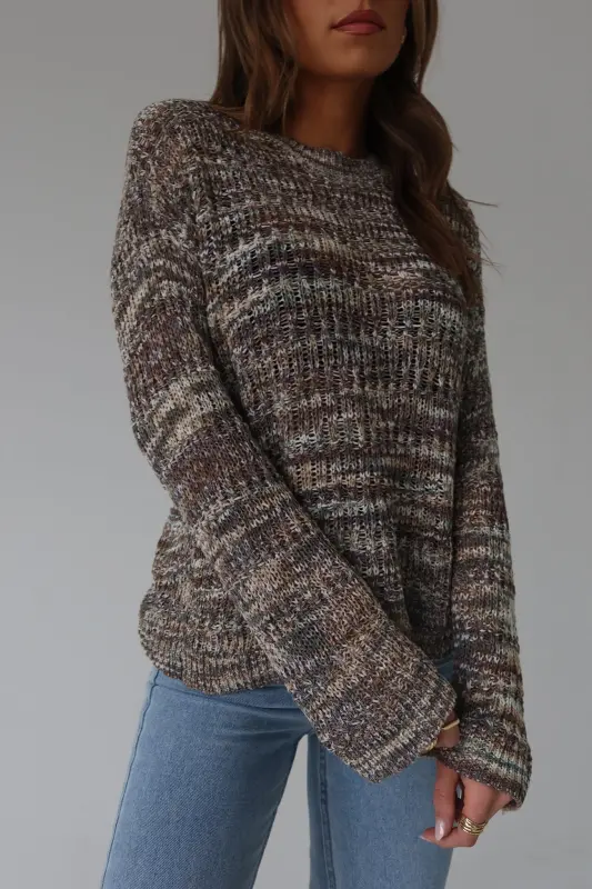 Remi Crochet Long Sleeve Top