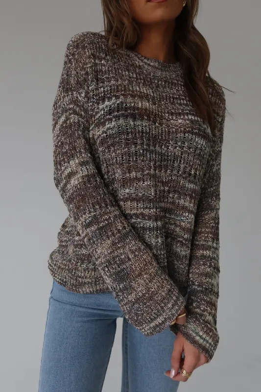 Remi Crochet Long Sleeve Top